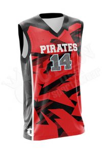 Sublimated Basketball Jersey - Blue Devils style