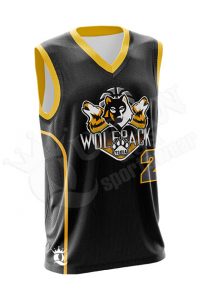 Sublimated Basketball Jersey - Brookood style