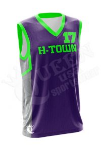 Sublimated Basketball Jersey - Brookood style