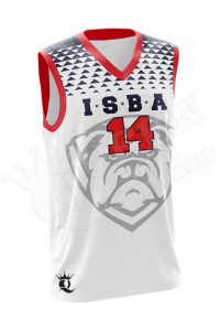 Sublimated Basketball Jersey - Brookood style