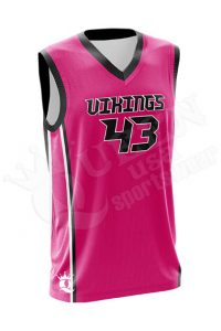 Sublimated Basketball Jersey - Sparks style