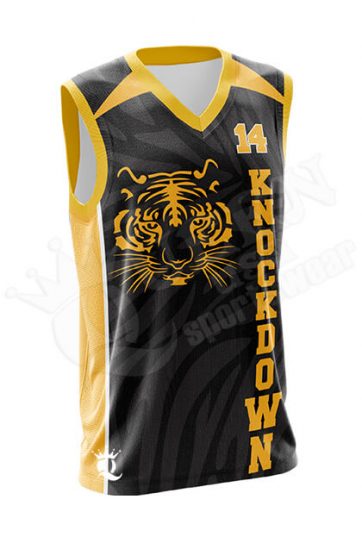 Sublimated Basketball Jersey - Sparks style