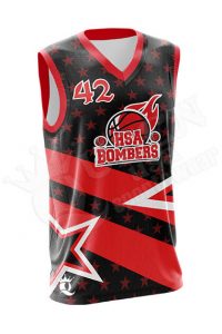 Sublimated Basketball Jersey - Sparks style