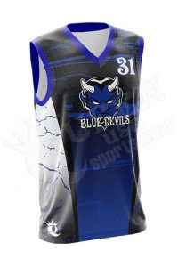 Sublimated Basketball Jersey - Sparks style