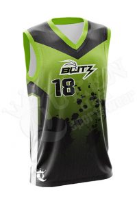 Sublimated Basketball Jersey - Sparks style