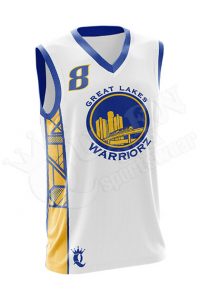 Sublimated Basketball Jersey - Knights style