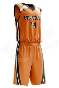 Printed Basketball Uniform – Archery style