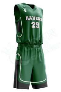 Printed Basketball Uniform – Archery style