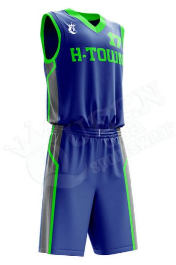 Printed Basketball Uniform – Archery style