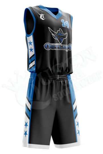 Printed Basketball Uniform – Archery style