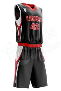 Printed Basketball Uniform – Archery style