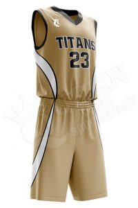 Printed Basketball Uniform – Archery style