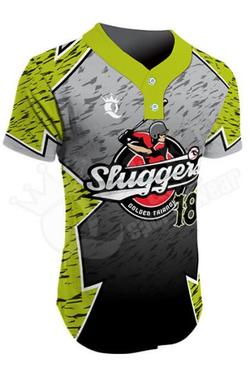 Sublimated Two-Button Jersey - Aztecs Style