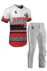 Custom Baseball Uniform - Mustangs Style