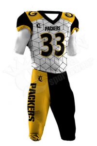 Sublimated Football Uniform - Patriots Style