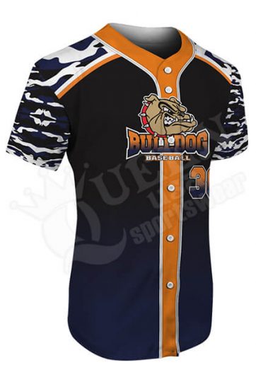 Custom Baseball Jersey - Athletics Style