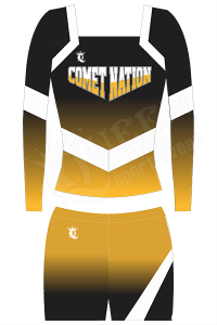 Custom Cheerleading Uniform - Bulldogs Style