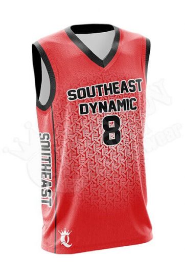 Sublimated Basketball Jersey - Hawk style