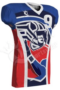 Sublimated Football Jersey - Storm Style