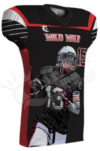 Sublimated Football Jersey - Storm Style