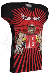 Sublimated Football Jersey - Storm Style