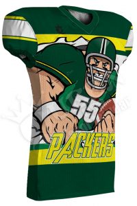 Sublimated Football Jersey - Storm Style