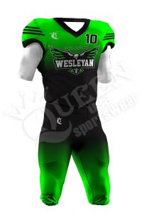 Sublimated Football Uniform - Bulldog Style