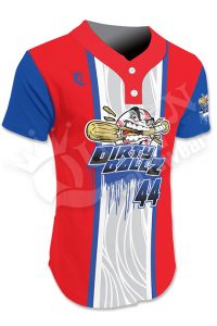 Sublimated Two-Button Jersey - Regulators Style