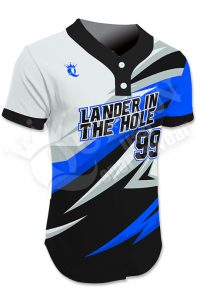 Sublimated Two-Button Jersey - Regulators Style