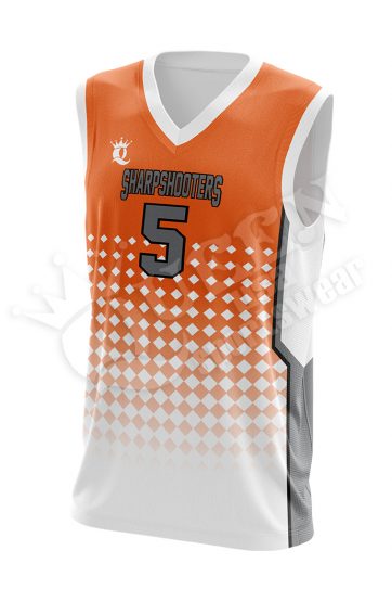 Sublimated Basketball Jersey - Wolfpack style