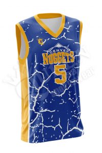 Sublimated Basketball Jersey - Wolfpack style