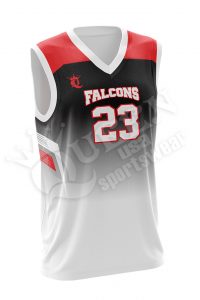 Sublimated Basketball Jersey - Wolfpack style