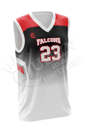 Sublimated Basketball Jersey - Wolfpack style