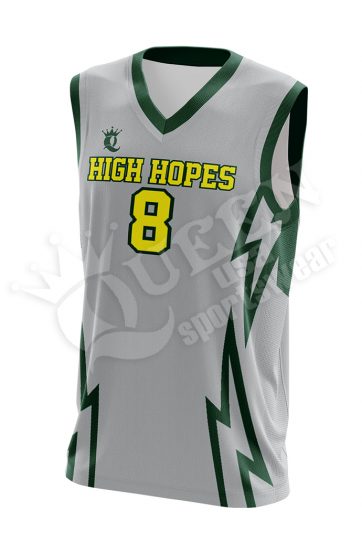 Sublimated Basketball Jersey - Wolfpack style