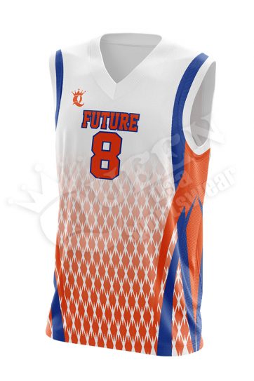 Sublimated Basketball Jersey - Wolfpack style