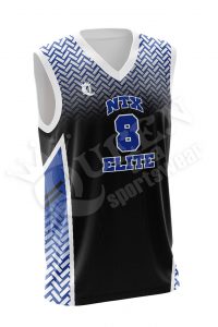 Sublimated Basketball Jersey - Wolfpack style