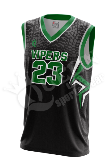 Sublimated Basketball Jersey - Legends style