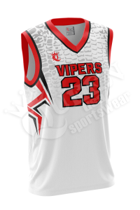 Sublimated Basketball Jersey - Legends style