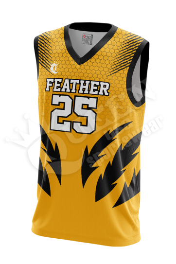 Sublimated Basketball Jersey - Hustle style