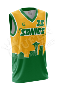 Sublimated Basketball Jersey - Hustle style